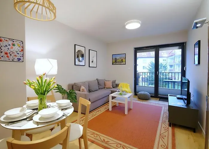 Apartmán Miejsce Serdecznosci - Sauna, Jacuzzi, Parking Podziemny W Cenie *